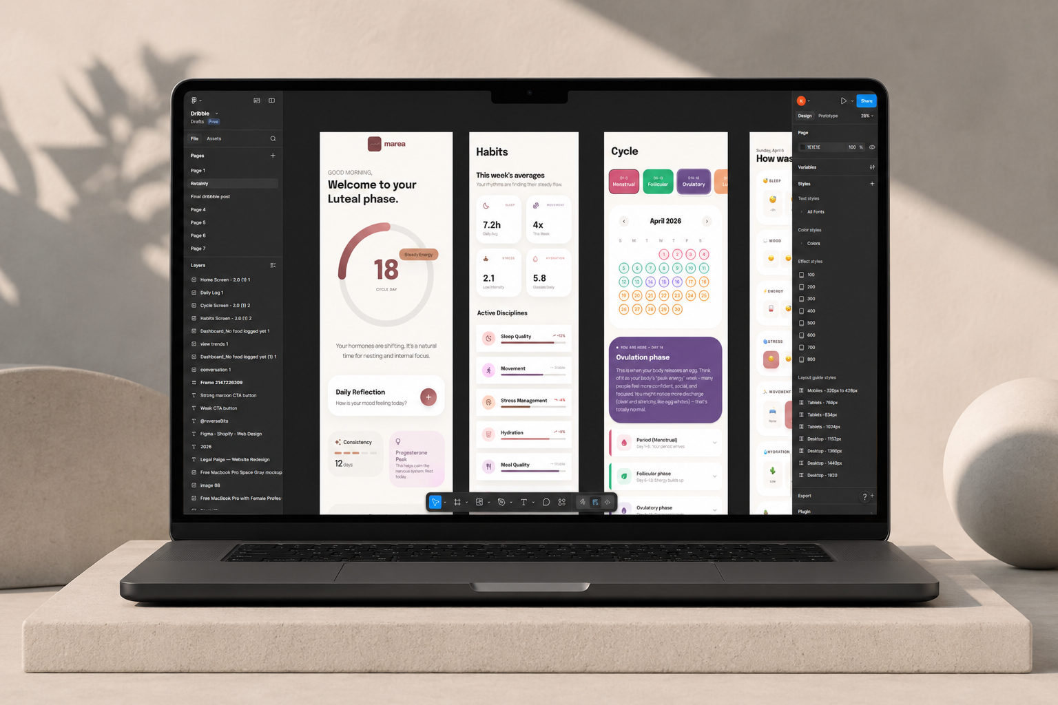 Marea project preview