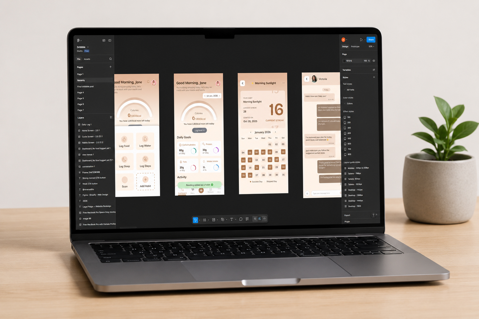 Wellness Daily project preview